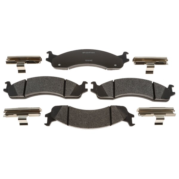 R/M Brakes BRAKE PADS OEM OE Replacement Metallic Includes Mounting Hardware MGD655MH - main
